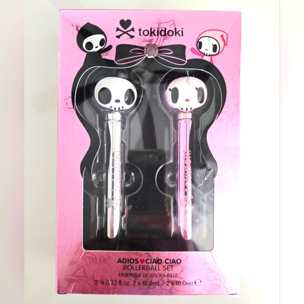 Vintage Tokidoki Adios ❤️ Ciao Ciao RollerBall Set 💀